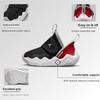 New Jordan 23/7 Anti Slip Wear Resistant Low Top Toddler Shoes Black Red White Infant And Toddler DQ9294-061