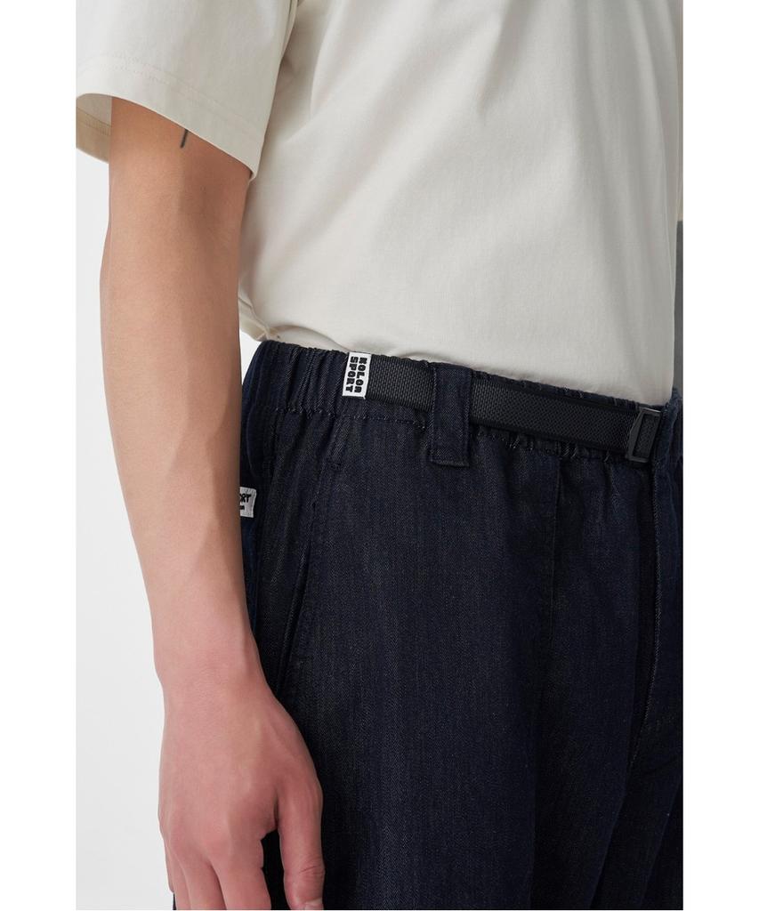 Koolongseupocheu [Ks X Orumm] Unisex Bouldering Denim Regular Fit Pants Jwpnm26821Ind