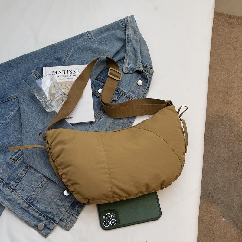 Crossbody Bag Women's Shoulder Bag Solid Color Hobo Bag Commuter Mobile Phone Bag