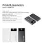 100% Origina 50000mAh powerbank fast charging With 4 USB 3 inputs Portable charger iphone power bank 20