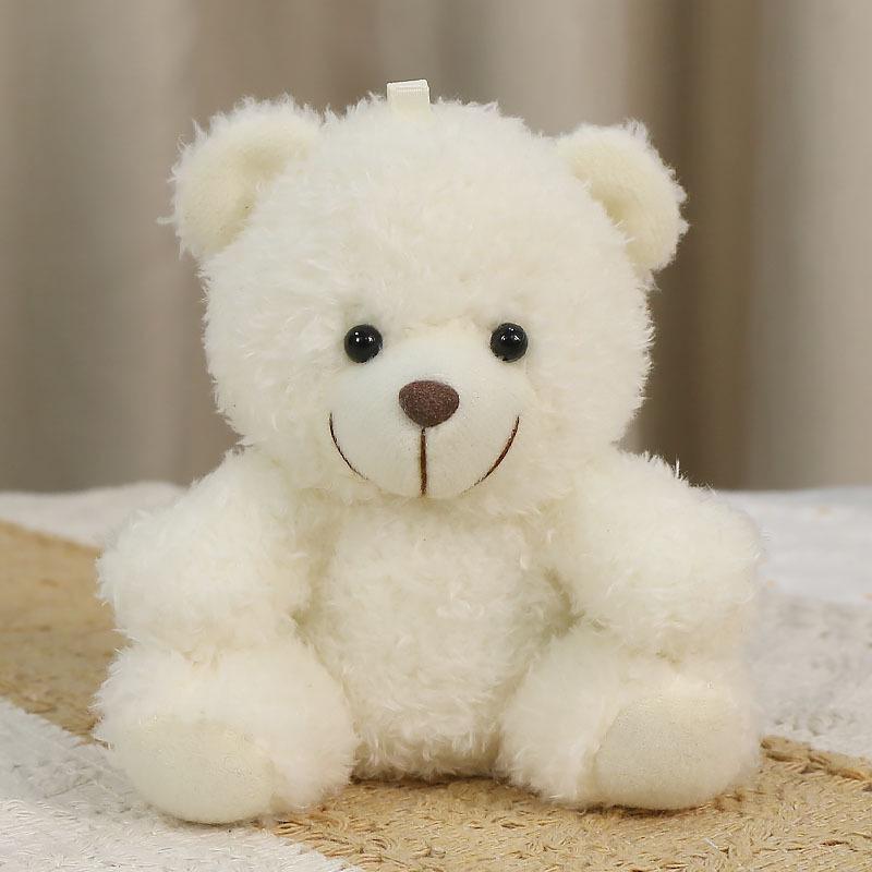 Charming Teddy Bear Keychain Plush Doll - Dressed Up Couple Backpack Ornament Gift