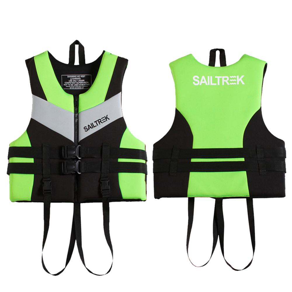 Water Sports Fishing Water Ski Vest Kayaking Boating Swimming Drifting Safety Vest Adults Life Jacket Neoprene Safety Life Vest