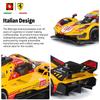 Bburago 1:43 24 HEURES DU MANS 2024 Ferrari 499P No.83 racing model simulation car model alloy car toy male collection gift