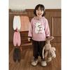 Yoyou Girl's Double-Sided Chenille Winter Warm Joggers