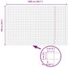 Euro Fence 1 X 10 M PVC Coated Iron