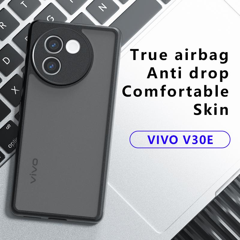 

For vivo V30e 5G Case Matte Hard PC Back Flexible TPU Phone Cover A