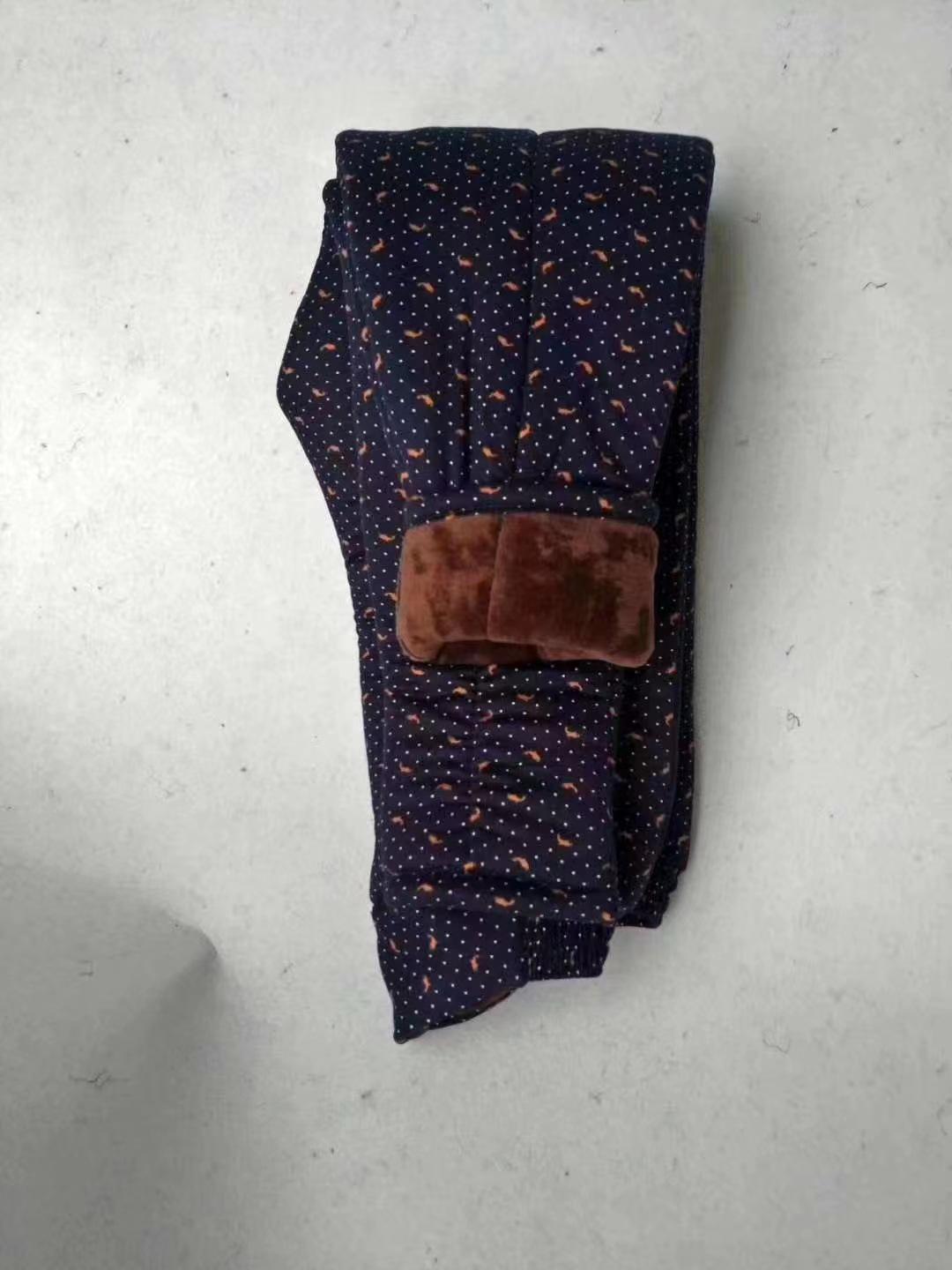 

High Waist Women s Camel Wool Cotton Pants - Plus Velvet, Thick, Mid-aged & Elderly, Three-layer Winter Warmth Large (130-160 catty)