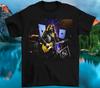 Ace Frehley In Music Tour Schweres Baumwoll-T-Shirt Schwarz Vollgröße Unisex EN811 Unisex T-Shirt