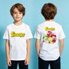 Snorks Cartoon Theme Series TShirt Kids Summer Polyester Short Sleeve Boys and Girls Casual T-shirt Duplex Printing Children Tee