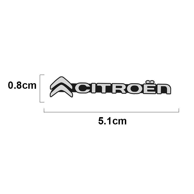 Car Audio Speaker Emblem Logo 3D Badge Stickers For Citroen C3 C5 AIRCROSS C5X C4 Cactus e-C4 X e-C3 Berlingo C-Elysee C-Crosser
