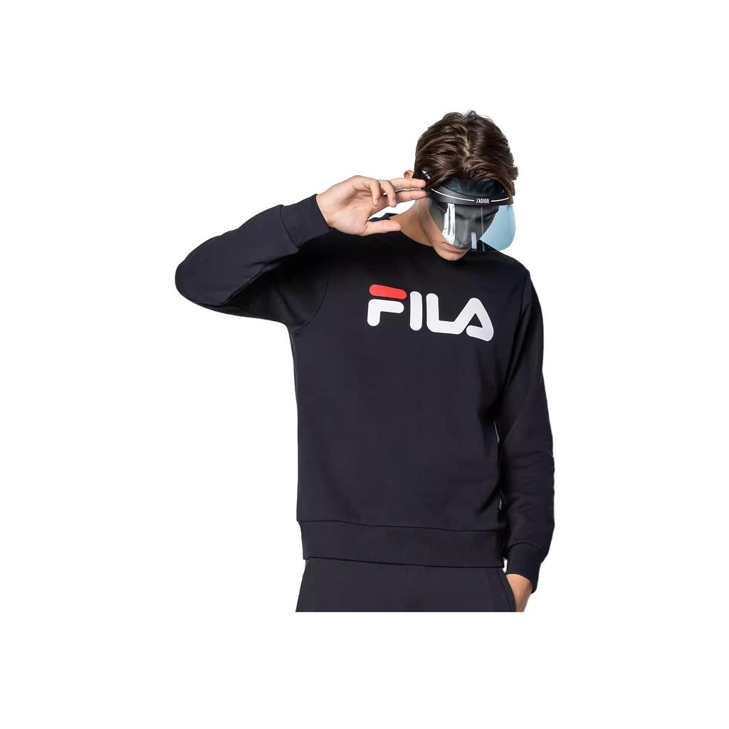 New FILA Sweatshirt Unisex Legend Blue F51U144231FNV