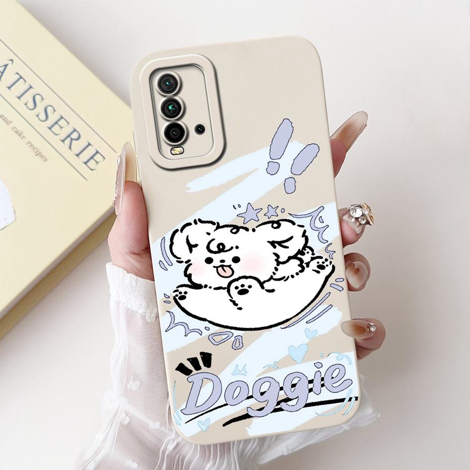 Shockproof Cover For Xiaomi Redmi 9T Case Redmi 9 Power Funda Cute Panda Rabbit Soft Phone Cases For Redmi9T Redmi9 Power Bumper