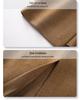 2024 Women's Woolen Bodycon Midi Skirt - Spring/Autumn Slimming Slit Design