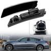 Led Side Marker Lights Compatible w/Cadillac CT5 2020 2021 2022 2023 2024 White Led Front Bumper Side Marker Reflector Repeater Lamp Kit LH RH Smoked