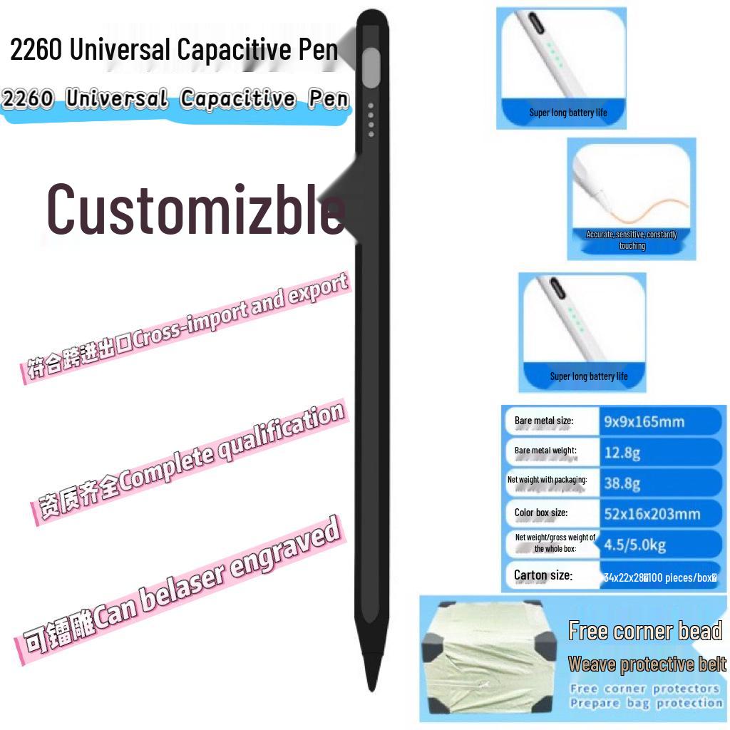 Lápiz Táctil Capacitivo Universal para Tableta Huawei MatePad - Bolígrafo Táctil Pro para Dibujo