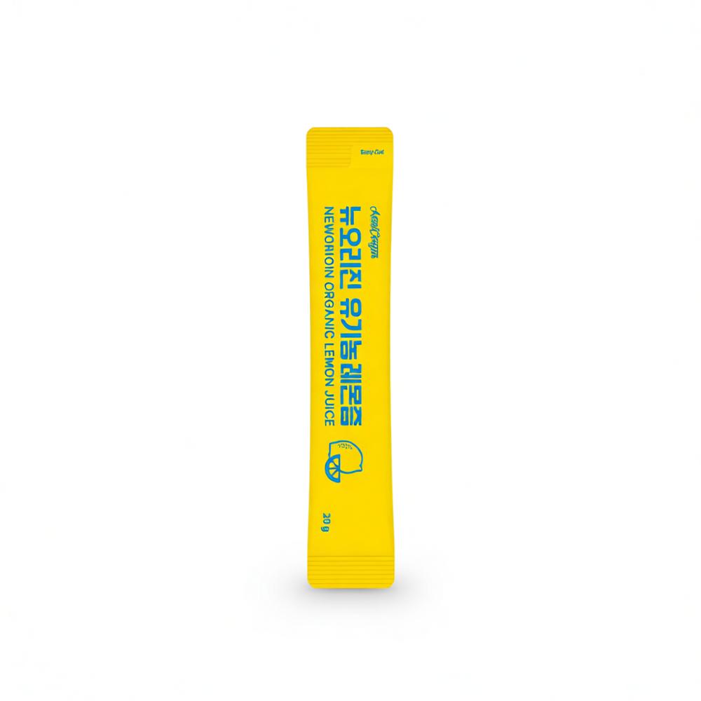 New Origin Organic Lemon Juice 20g 14 Packets
