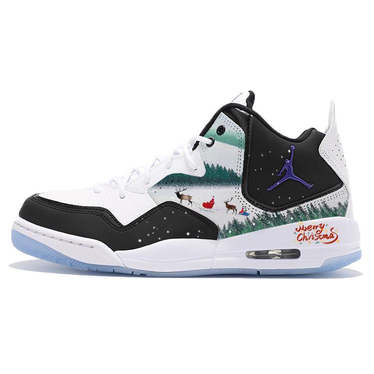 

Jordan Courtside 23 Vintage Basketball Shoes Women s Mid top Black/White AR1002-104(Team56-) 35.5