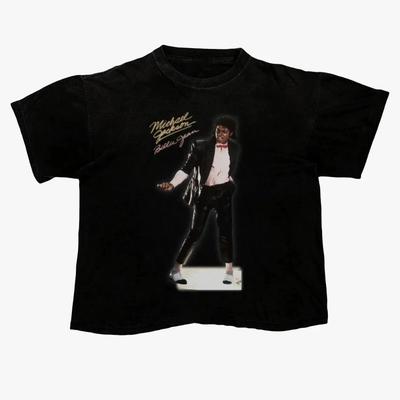 Tričko Michaela Jacksona, Unisex grafické tričko Y2K, Billie Jean MJ
