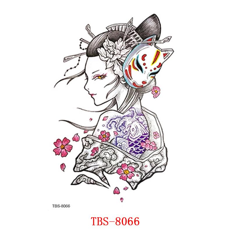 Waterproof Tattoo Stickers, Totem Animal Flowers, Tattoo Stickers Tattoo