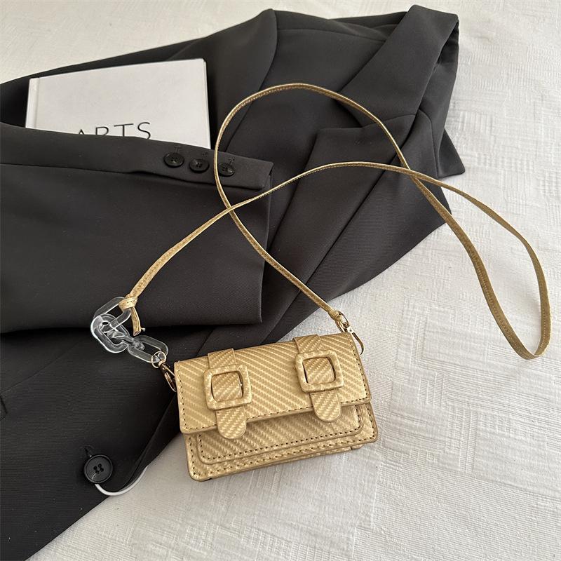 Street Trend Bag Women 2025 Summer New Fashion Mini Shoulder Bag Simple Casual Messenger Small Square Bag Women