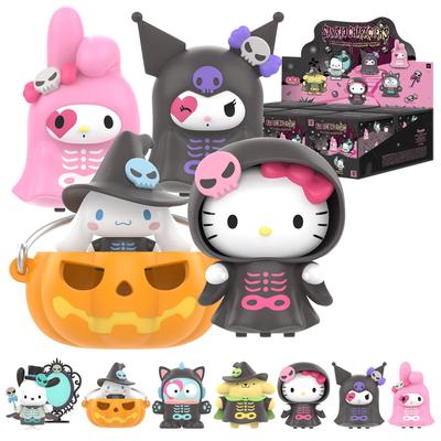 TOP SPIELZEUG Sanrio Charaktere Trick Serie Box mit Gachapon Blind Box Figuren Weich-PVC Geschenk Geburtstag Weihnachtsgeschenk Kitty Kuromi My Melody