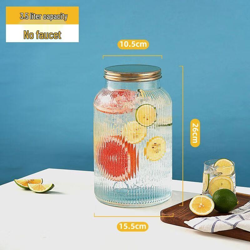 Multi-purpose Glass Dispenser Jar