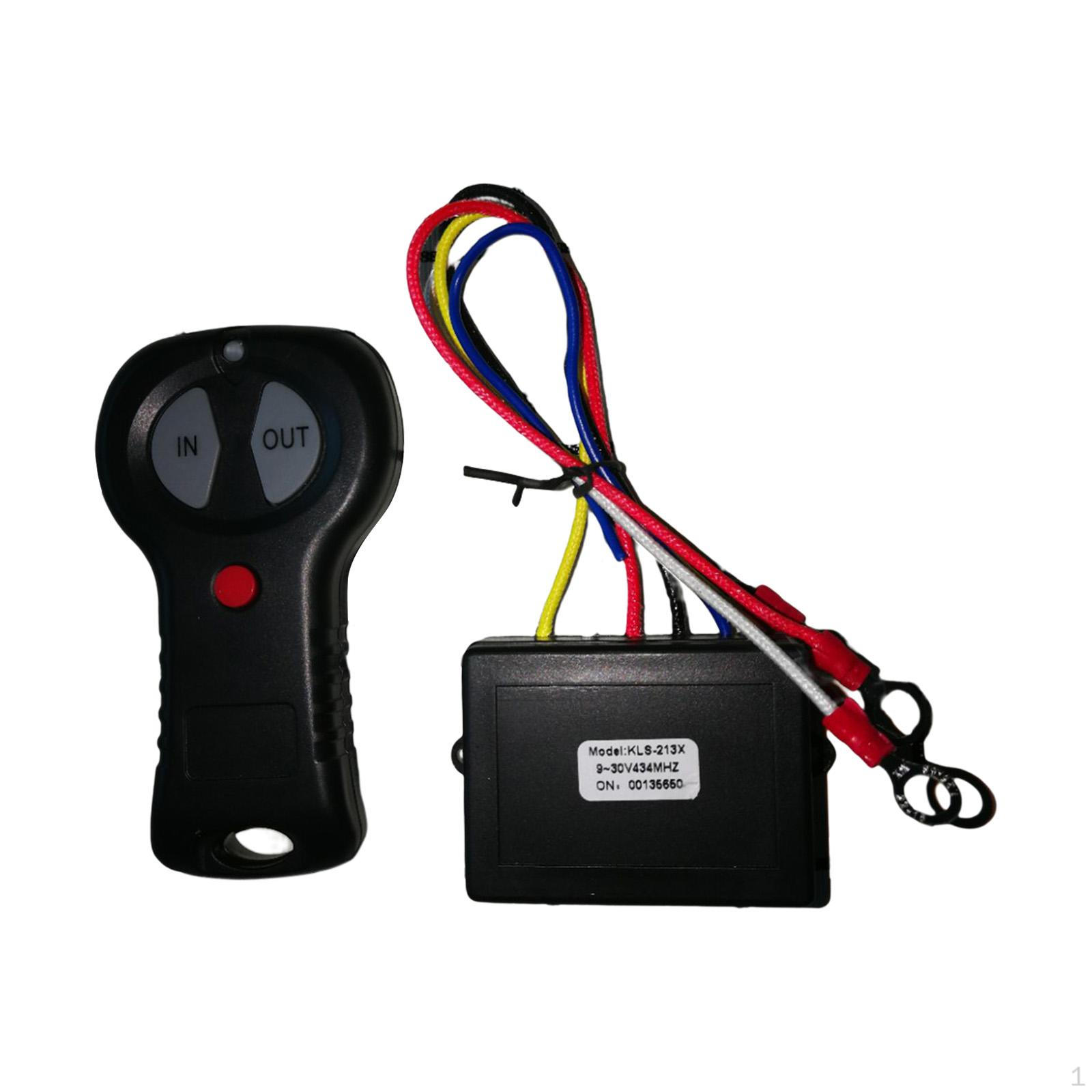 Winch Remote Control Car Truck Universal Handset Switch Accessories 12V Waterproof
