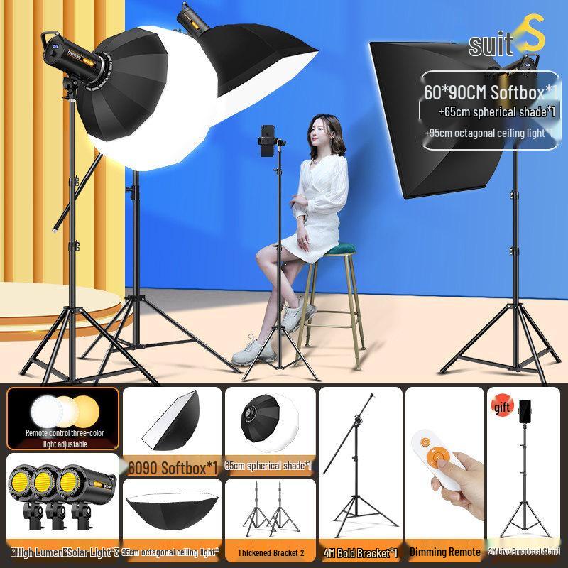 Professional LED Fill Light for Streamers and Indoor Photography