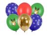 Latex Balloons Merry Christmas Mix 30Cm, 6 Pieces