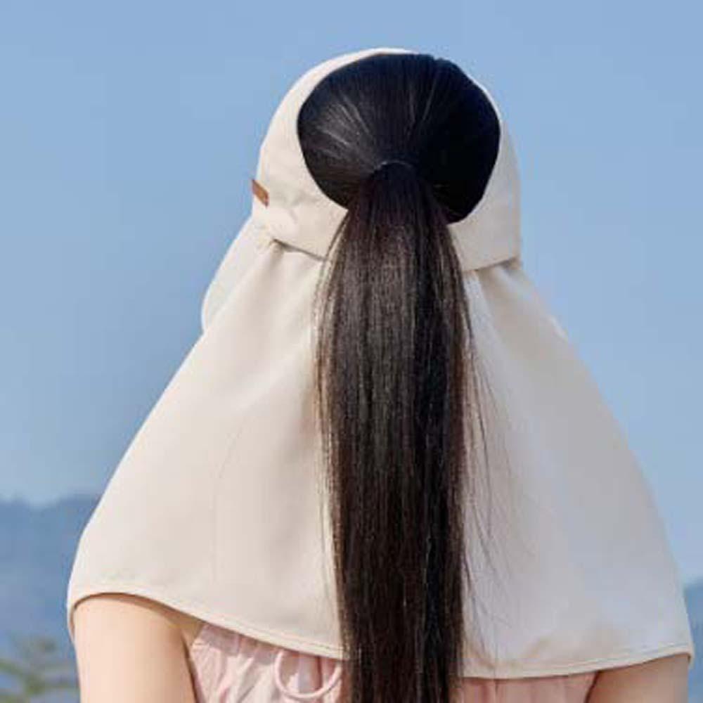 Sonnenhut mit breiter Krempe, UV-Schutz, abnehmbarer Pflückhut, Sonnenhut, Sonnenschutz-Schalkappe, Sport