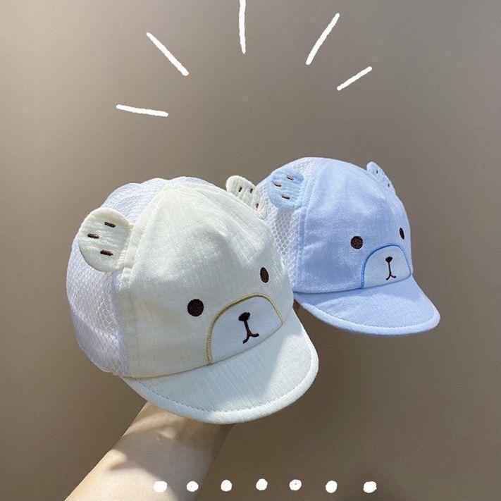 Newborn Baseball Cap: Cute, Breathable, Soft-Brim Summer Hat for Baby or Toddler