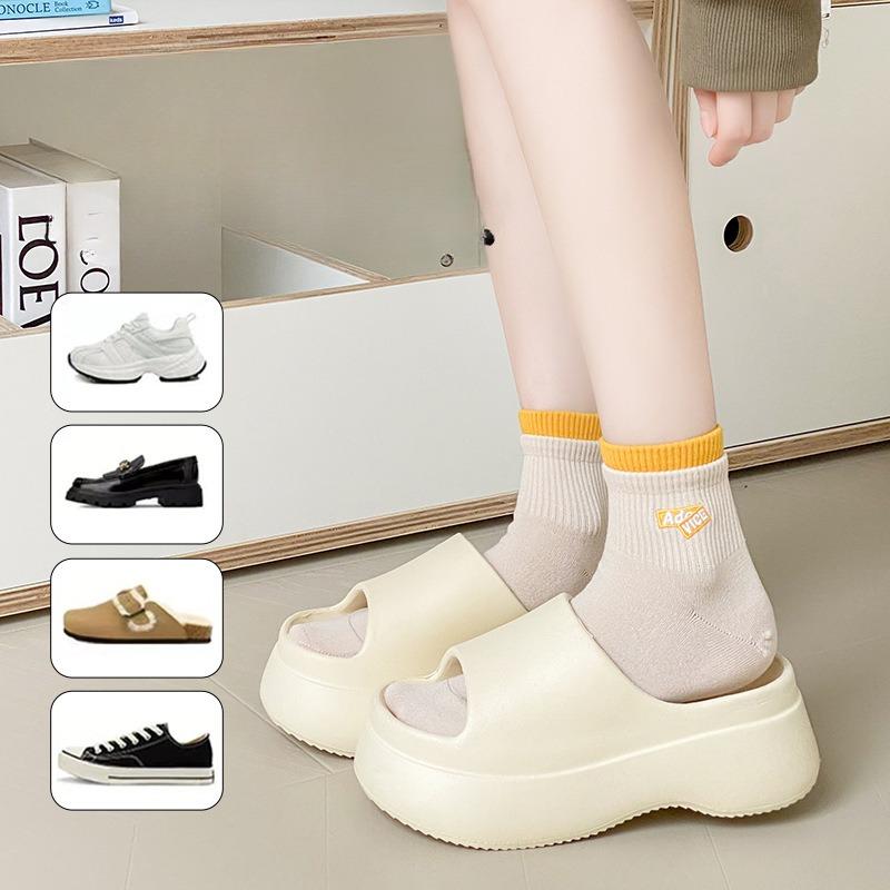 5 Pairs of Socks Women's Summer In The Simple High Value Tide Models Summer Cotton Socks Women's Short