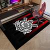Sport Club Football Crest Printed Area Rug for Office, Chair Rug, Decorative Carpet Floor Mat, Large Size Fan gifts Christmas gifts
