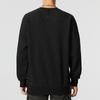 adidas Logo Sweatshirt Round Neck Pullover Sport Casual Men Tops Black HM2944