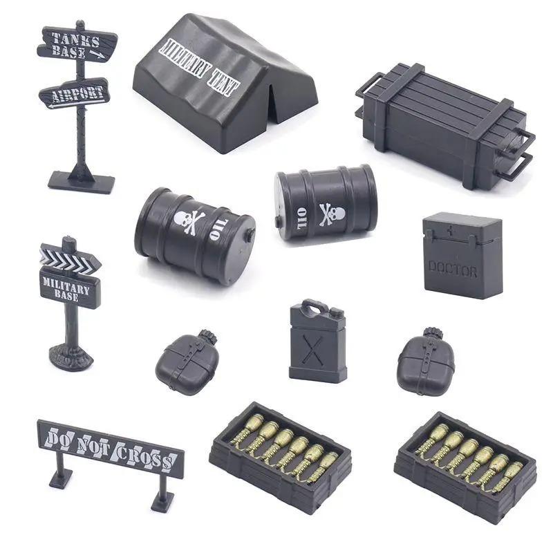 WWW2 Military Building Block 88mm Flak Gun Cannon  Weapons Figure Soldier Machine Gun Mecha Infantry Artillery Mortar Toys K053