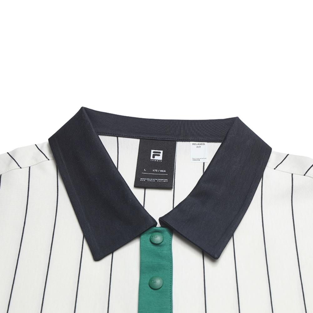 Fila Tennis Versatile Trendy Casual Sports Polo Shirt Men Tops A11M623209FZA