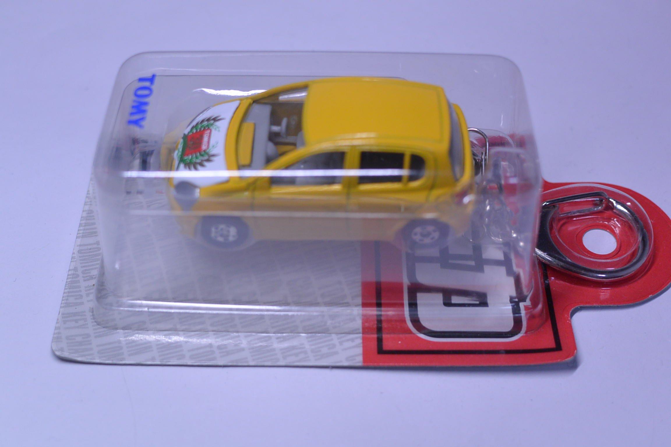 

Tomica Keychain Tomica L3 Toyota Vitz 30th Anniversary Edition Yellow