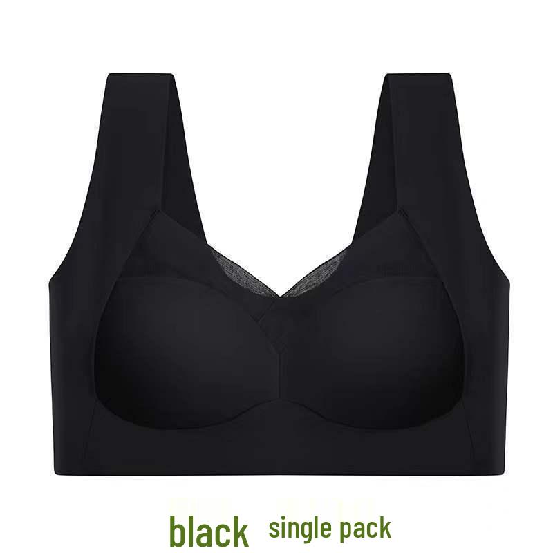 Sasha Summer Plus Size Seamless Ice Silk Bandeau Bra - Ultra-Thin, Breathable & Beautiful
