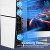 Cooling Fan with LED Light for Playstation 5 Slim Disc and Digital Editions Cooling System Cooler Base For PS5 Slim Accessories