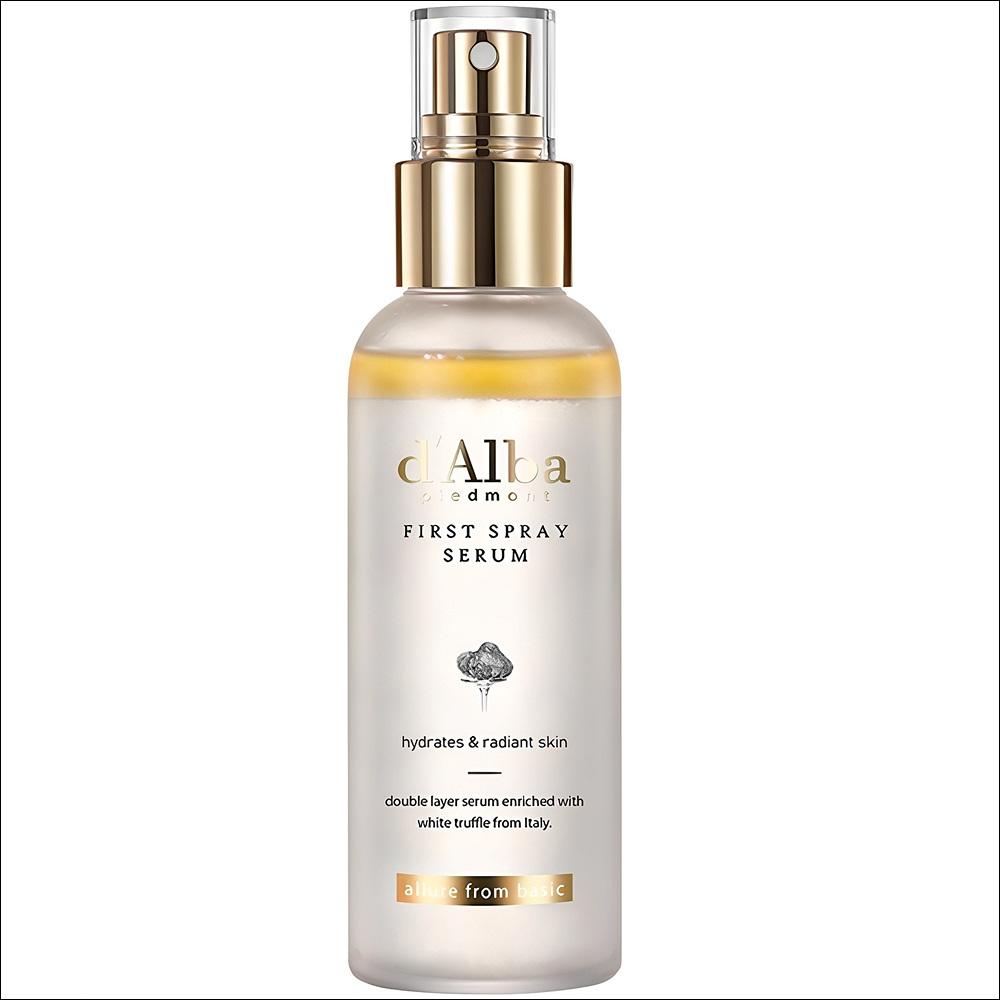 [d Alba] White Truffle First Spray Serum (100ml) - Premium Italian White Truffle, All-in-One Hydrating Glow Mist, Vegan Face Serum, K-Beauty 100ml, 1EA
