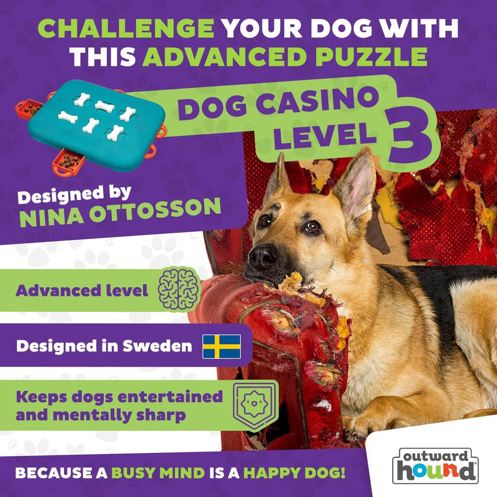 Outward Hound Nina Ottosson Treats Game Casino PTOT67334
