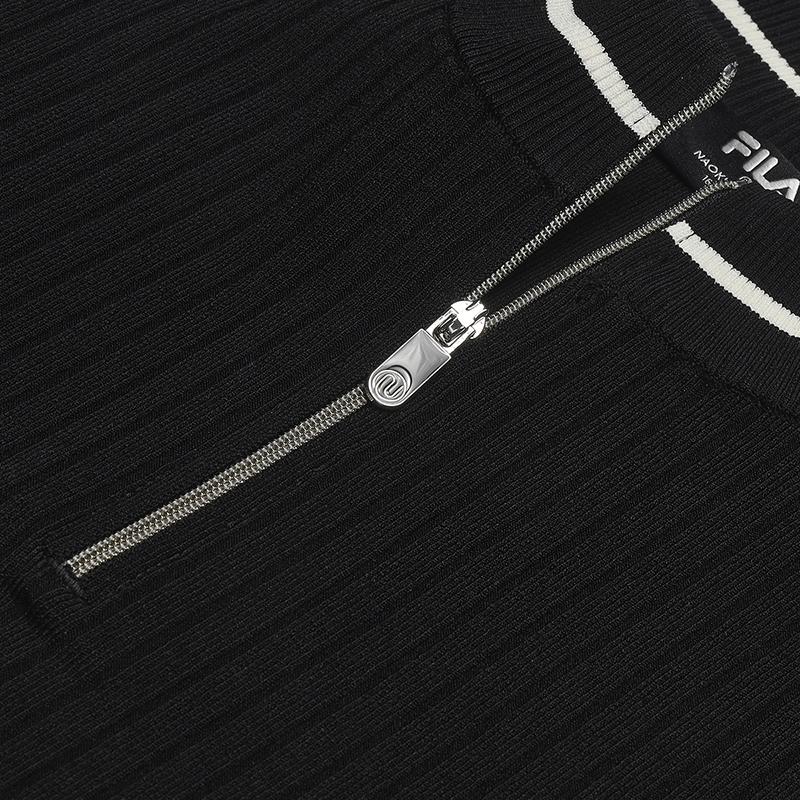 New FILA Knitwear Women's Jet Black F11W532401FBK