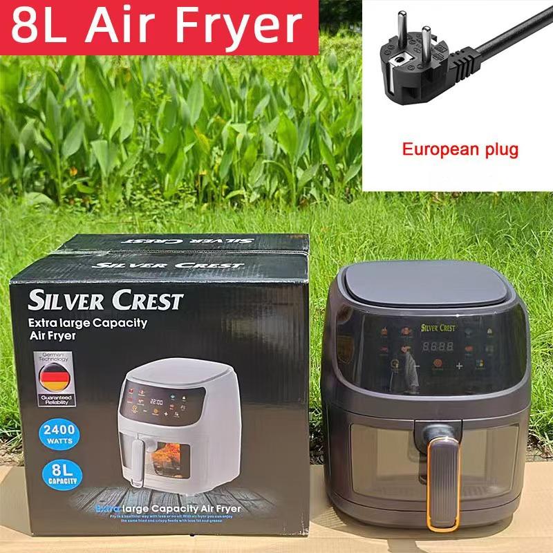 Horkovzdušná fritéza Airfryer Domácí Velkokapacitní 110V Multifunkční Automatická Elektrická Fritéza