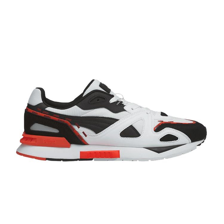 Puma Pantofi unisex Mirage Mox Piping White Grenadine Negru 381014-01