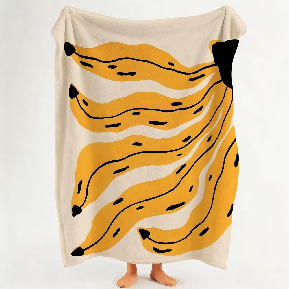 

Illustrator L Liv L Lee pattern Throw Flannel Throw Blanket Suitable for Sofa Living Room Bedroom 75cmx90cm