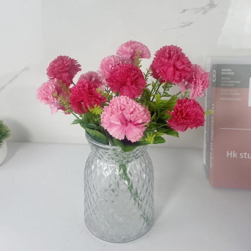 Simulated Hydrangeamacrophylla Flower Carnation Used For Decorating Room Decore