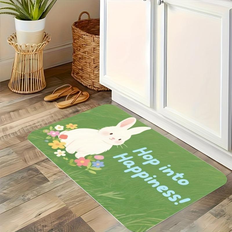 1PC Tranquil Waters Kitchen Rug Non-Slip Door Mat Pop design Bathroom Rug Bath Mat Carpet for Home Sink Laundry ecoreeree