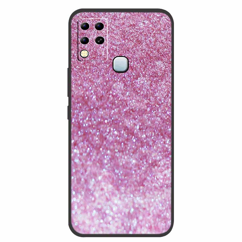 For Infinix Hot 11 G37 Case X689F Marble Silicone Protective TPU Soft Back Cover for Infinix Hot11 G37 128GB Funda Cartoon Coque