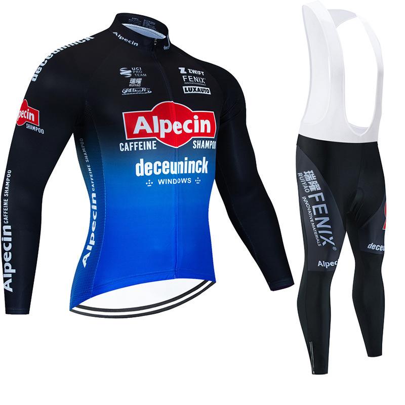 Traje de Ciclismo Transpirable Otoño 2026, Ropa de Ciclismo de Carretera Tour De France, Polar de Invierno Secado Rápido Protector Solar, Ropa de Ciclismo para Hombre