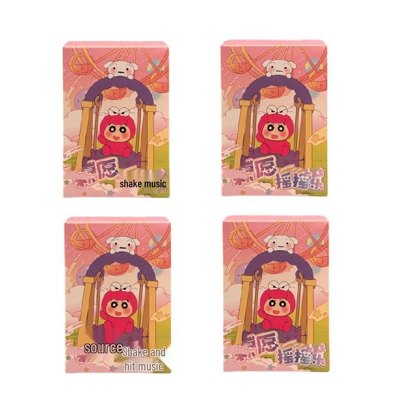 Crayon Shin-chan Swinging Series Blind Box Figurine - Trendy Toy & Decompression Ornament Gift.